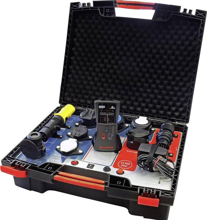 Produktbild SecoRüt Profi Funk Anhängerprüfkoffer 12+24 Volt