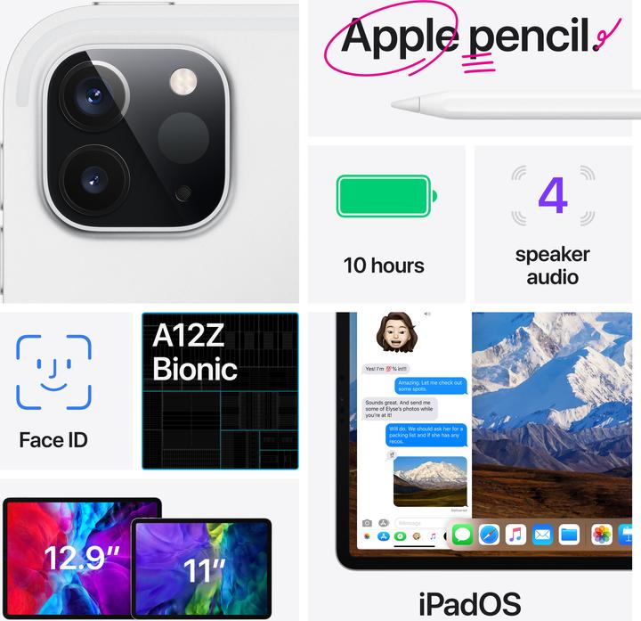 Actual product image Apple iPad Pro 2020 (2. Gen) (WLAN only, 11", 256 GB, Space grey)