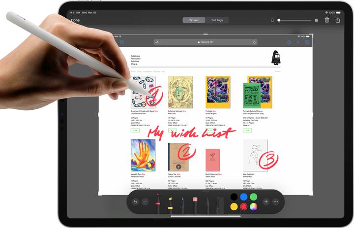 Actual product image Apple iPad Pro 2020 (2. Gen) (WLAN only, 11", 512 GB, Space grey)