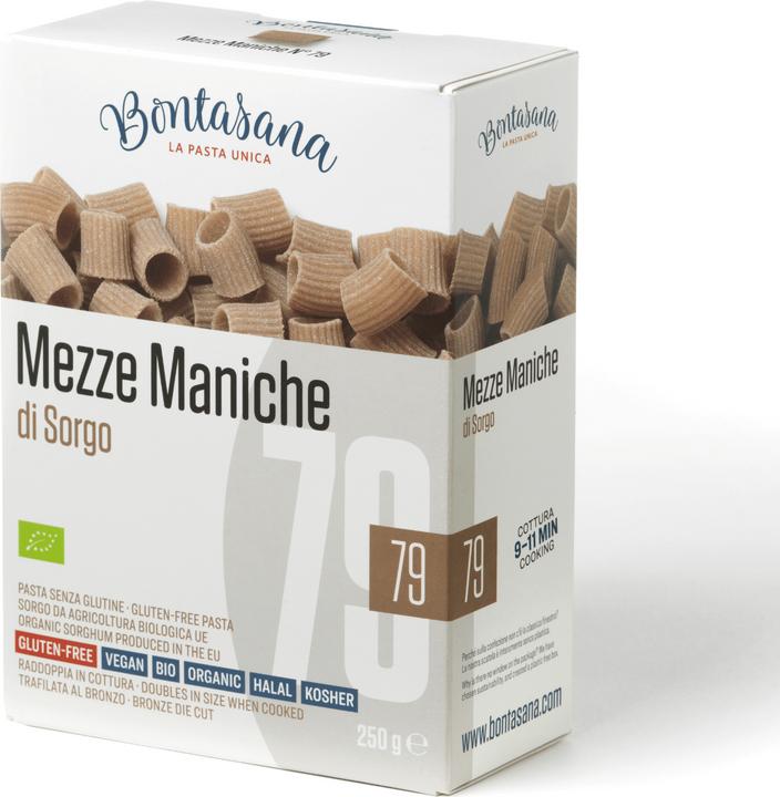 Image du produit Bontasana Mezze Maniche Ptes Sans Gluten Sorgho (250 g)
