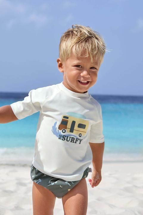 Image du produit Lässig Baby-Bademode Bade-Shirt LSF Short Sleeve Rashguard - Camper (74)