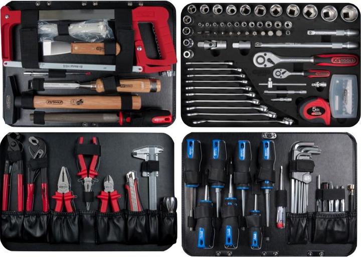 Immagine prodotto KS Tools 1/4+1/2 Universal-Werkzeug-Satz. 149-tlg. (149 pezzi)