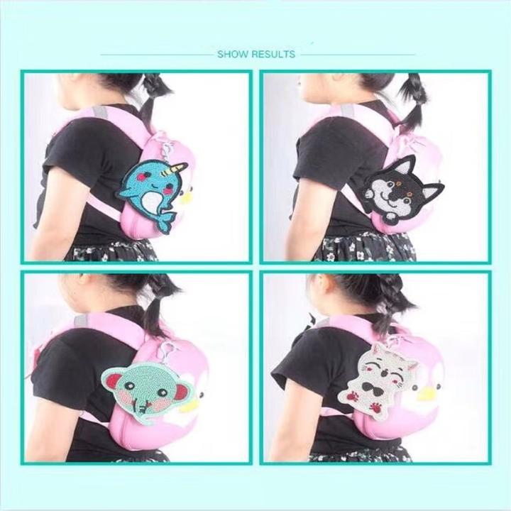Produktbild Cover-Discount DIY Bastel-Set Glitzer Strasssteine Anhänger Walfisch