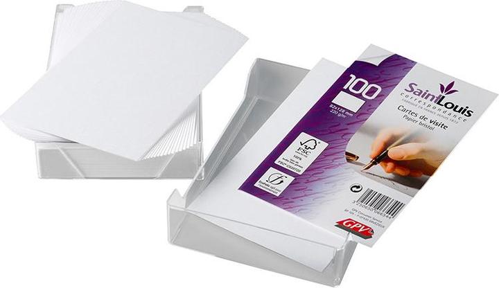 Actual product image GPV Business card box, made of Plexiglas, 82 x 128 mm (82 x 128 mm)