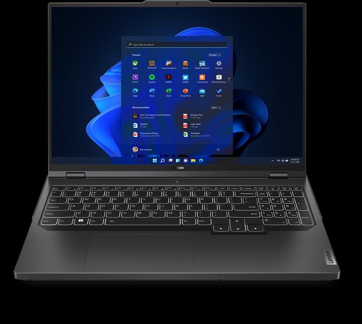 Lenovo Legion Pro 5 (16", AMD Ryzen 9 7945HX, 16 GB, 1000 GB, DE)