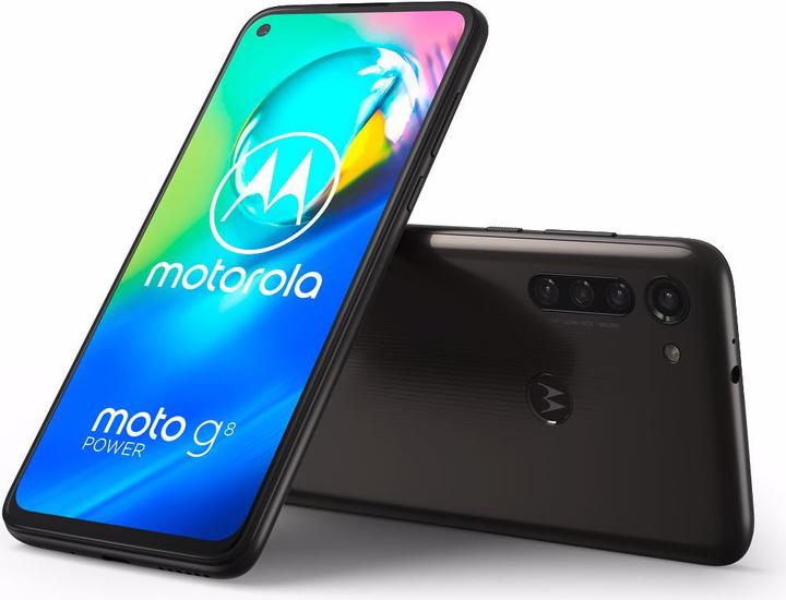 Produktbild Motorola Moto G8 Power (64 GB, Smoke Black, 6.40", Hybrid Dual SIM, 16 Mpx, 4G)