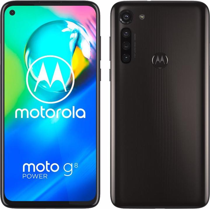 Produktbild Motorola Moto G8 Power (64 GB, Smoke Black, 6.40", Hybrid Dual SIM, 16 Mpx, 4G)