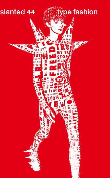 Immagine prodotto Slanted Magazine #44 - TYPE FASHION (Inglese, Editori inclinati, Ronald Stoops, Lars Harmsen, Julia Kahl, 2024)