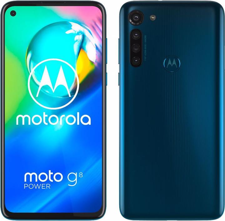 Produktbild Motorola Moto G8 Power (64 GB, Blau, 6.40", Hybrid Dual SIM, 16 Mpx, 4G)
