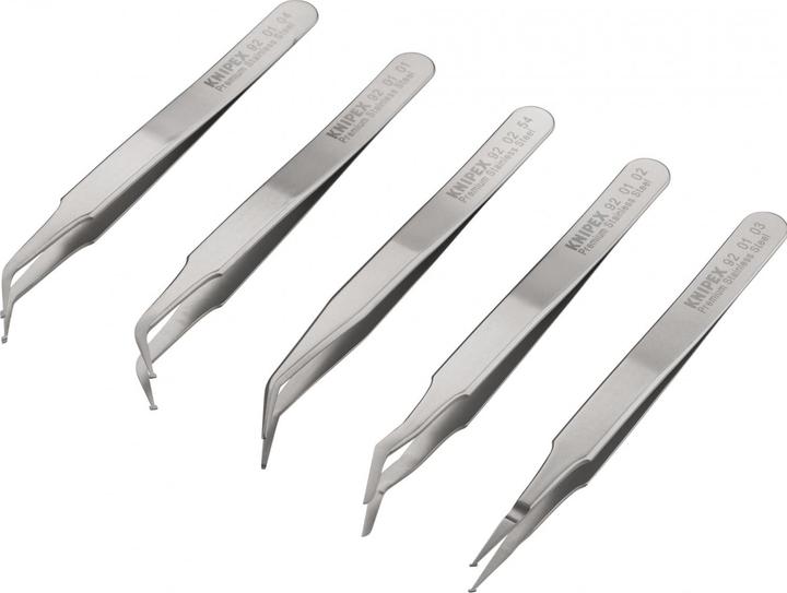 Actual product image Knipex SMD Precision Tweezers Set