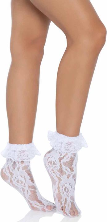 Produktbild Leg Avenue Lace Anklet With Ruffle (One Size)