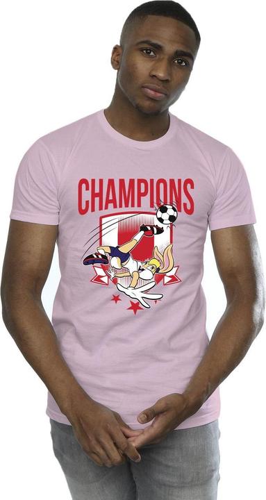 Actual product image Looney Tunes Mens Lola Football Champions T-Shirt (XL)