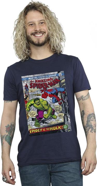 Produktbild SpiderMan VS Hulk Cover TShirt (M)