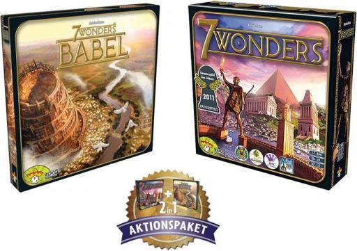 Produktbild Asmodée 7 Wonders Classic Bundle (Deutsch)