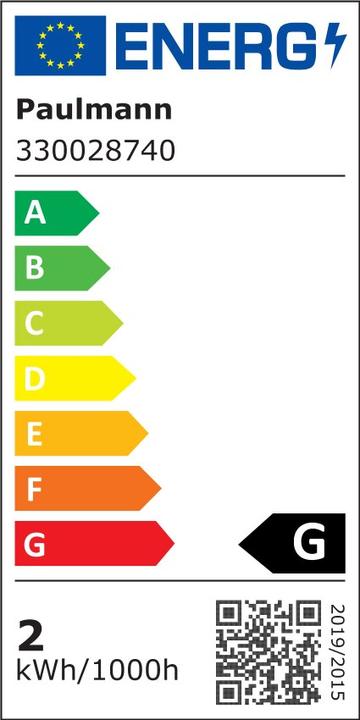 Energie-Label Paulmann LED Kerze (E14, 2 W, 140 lm, 1 x, G)