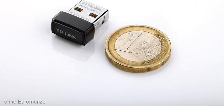 Actual product image TP-Link TL-WN725N, Wireless N Nano (USB 2.0)