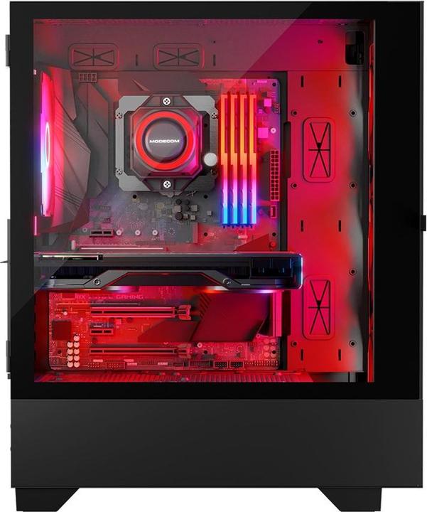 Image du produit Modecom Étui SIROCO ARGB FLOW MIDI USB 3.+TYPE-C (mATX, Mini-ITX)