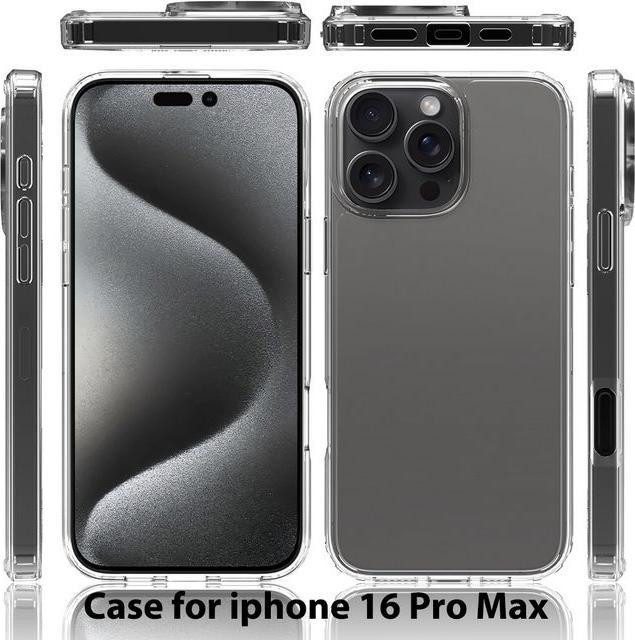 Immagine prodotto MU Classic Serie di custodie trasparenti RJT (Apple iPhone 16 Pro Max)