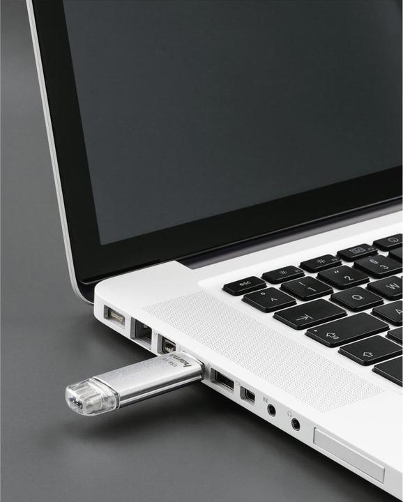Actual product image Hama C-Laeta (256 GB, USB-C, USB-A, USB 3.1)