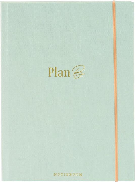 Goldbuch Carnet de notes Plan B A5, Dot, Vert (A5, Pointillés)