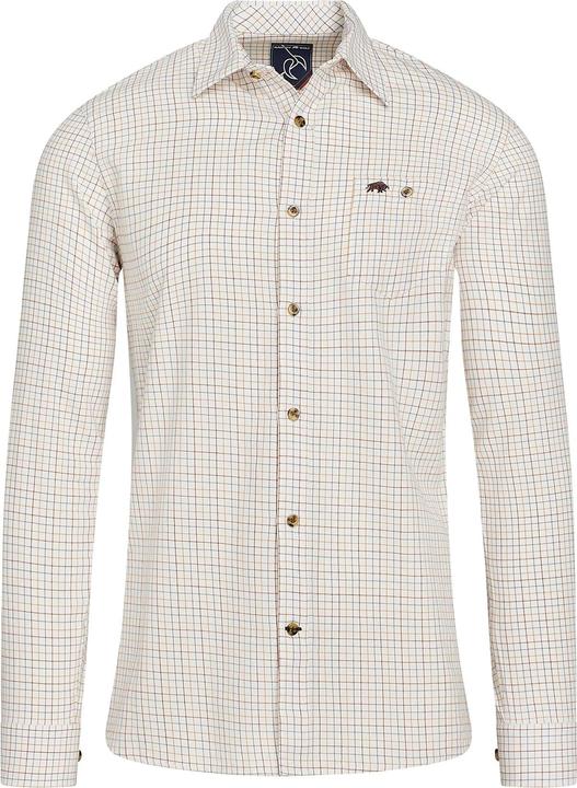 Actual product image Raging Bull Mens Country Check Brushed Cotton Long-Sleeved Shirt (M)
