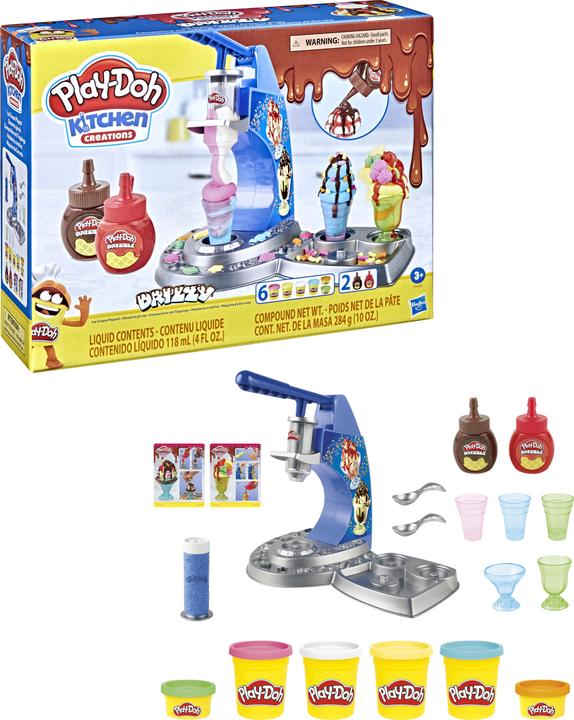 Image du produit Play-Doh PD Machine à glace Drizzy avec toppings