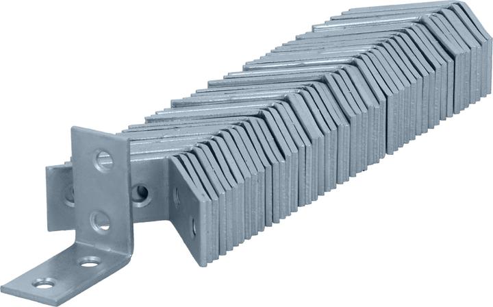 Image du produit Helpmate Stuhlwinkel 30x30x14, verzinkt, 48 Stück (48 pcs)