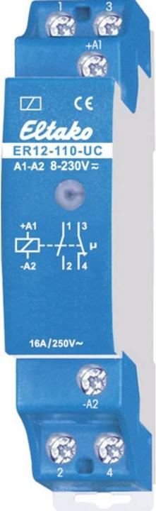 Actual product image Eltako Switching relay 1 NO + NC contact potential free 16A/250V AC