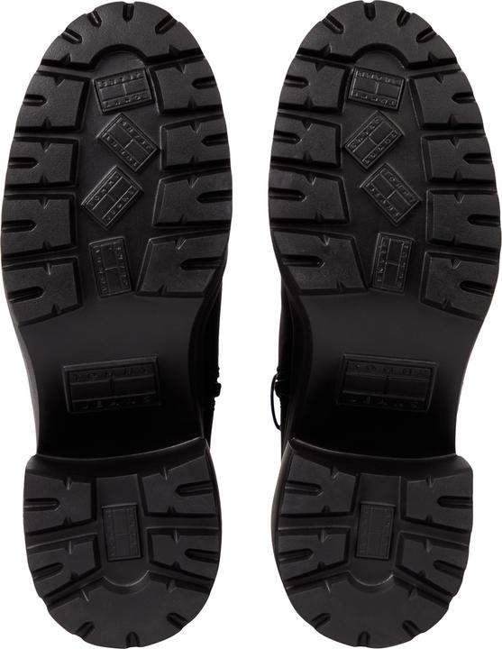 Immagine prodotto Tommy Hilfiger Stivale donna Tommy Jeans con tacco a metà altezza, nero, 38 EU (38)