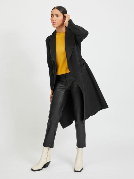 Actual product image Vila Reversible tie belt coat (S)