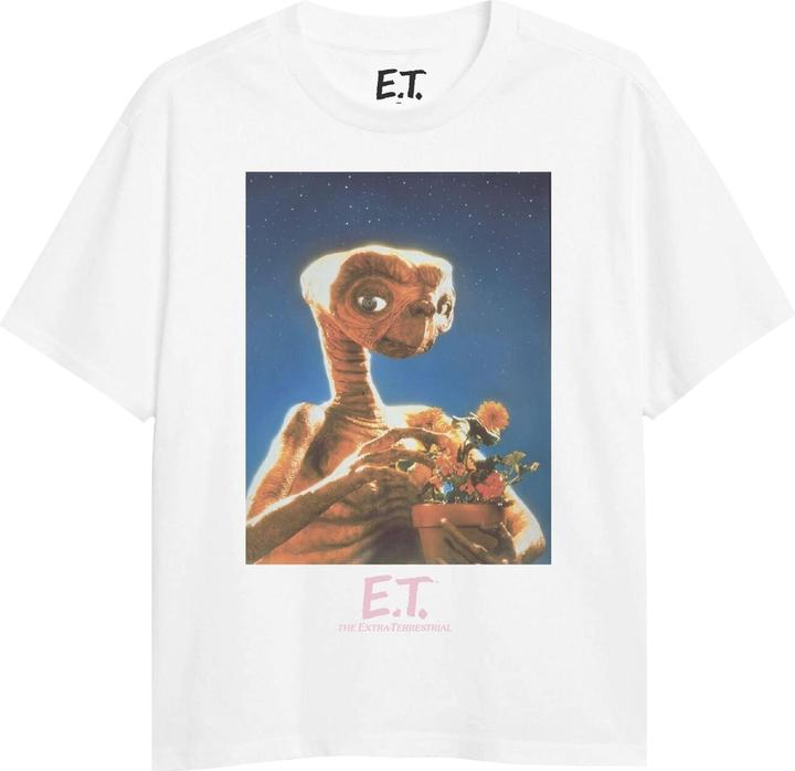 E.T. With Flowers Tshirt Girl