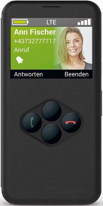 Image du produit Emporia Smart 5 mini (64 Go, Noir, 4.95", SIM simple, 13 Mpx, 4G)