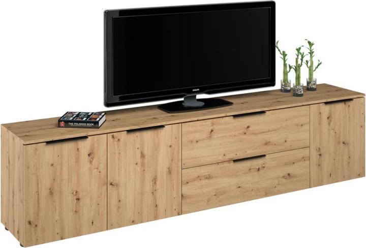 Actual product image Maja Möbel Trend Wood Lowboard (225) (225.5 x 40 x 55 cm)