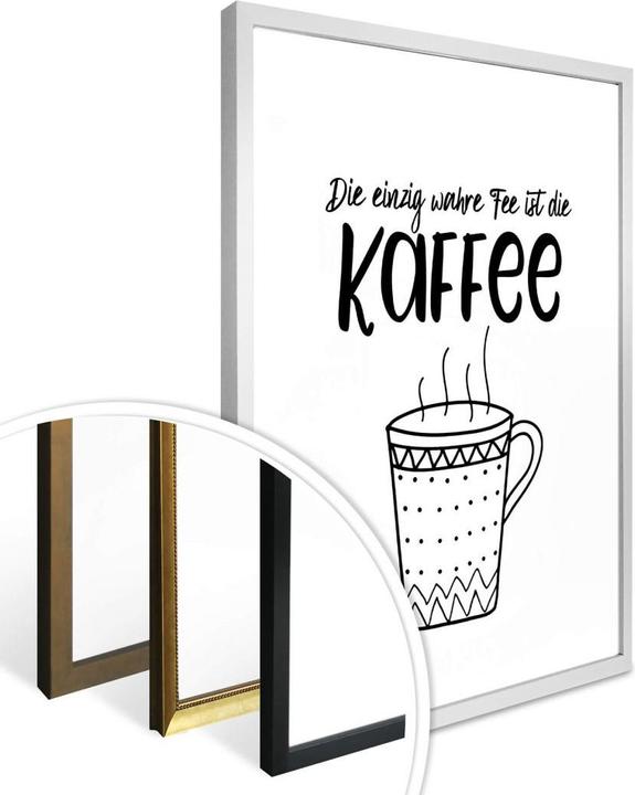 Produktbild Trenddeko Die einzig wahre Fee (40 x 50 cm)