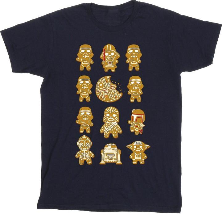 Actual product image Star Wars Mens Episode IV: A New Hope 12 Gingerbread T-Shirt (3XL)
