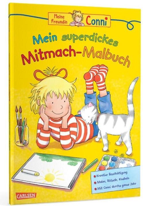 Image du produit Série jaune Conni : mon livre de coloriage interactif super épais