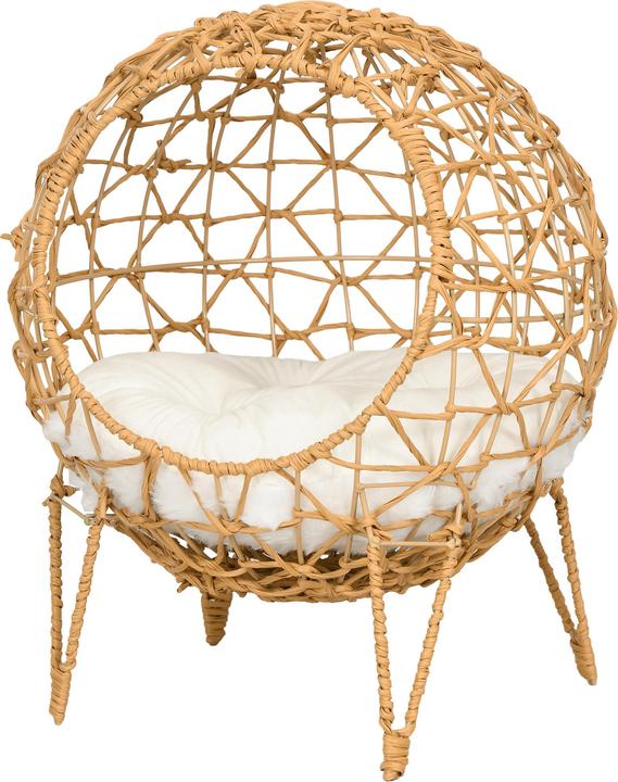Actual product image PawHut Cat house with metal frame (Cat)