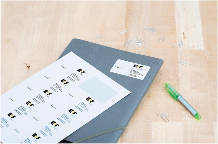 Actual product image HERMA Inkjet labels A4