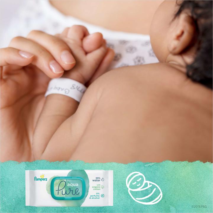 Produktbild Pampers Aqua Pure (432 Stück)