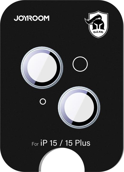 Immagine prodotto Joyroom JR-MFY0250 Protezione della lente della fotocamera per iP15/iP15 Plus-Blu chiaro (1 Pezzo/i, Apple iPhone 15 Plus, Apple iPhone 15)