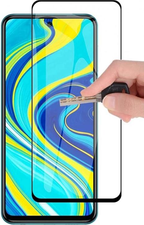 Image du produit Screenguard Xiaomi Redmi Note 9 Pro plein écran Protection en verre blindé 2.5D 9H (1 pièce(s), Xiaomi Redmi Note 9 Pro)