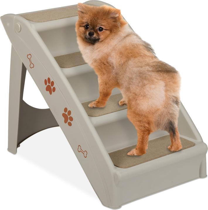 Produktbild Relaxdays Hundetreppe (Hund, Faltbar, Komplett zu öffnen)