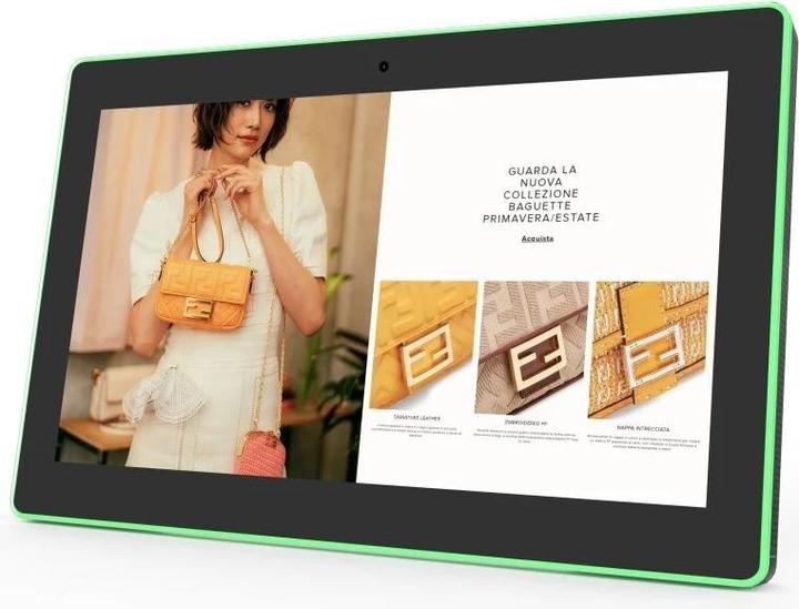Immagine prodotto Allnet Sala riunioni RGB LED Tablet 15 pollici RK3399 Android 10 e NFC/RFID nero (14.50", 2.05 GB, Nero)