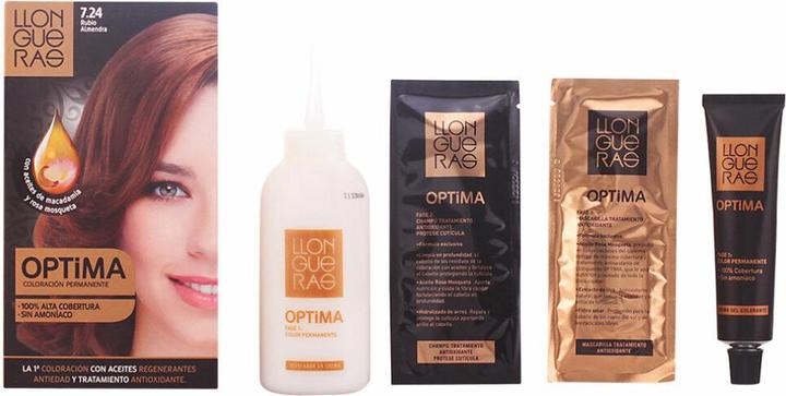 Produktbild Llongueras OPTIMA hair colour #7.24-almond blond (7.24)