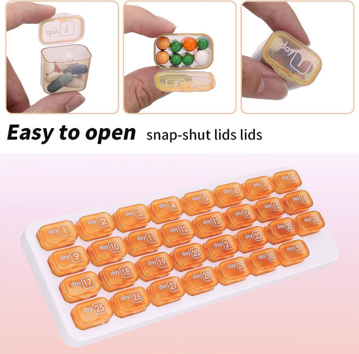 Actual product image Cbx Tablet Box Month - 31 days