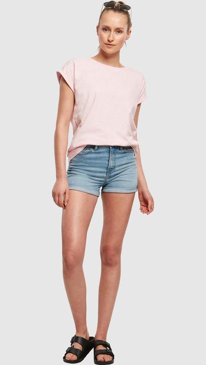 Produktbild Urban Classics Ladies Color Melange Extended Shoulder Tee (L)