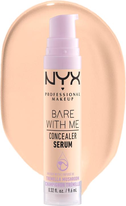 Actual product image NYX Professional Make-Up Bare With Me Concealer Serum (1 Fair)