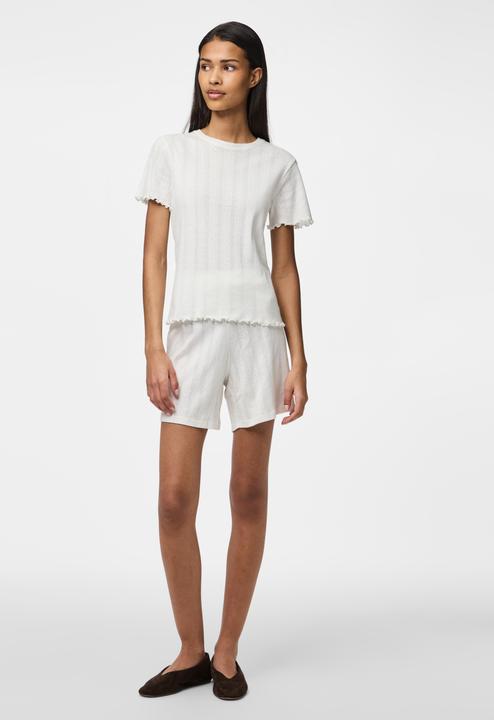 Actual product image Pieces Pcmarie Ss O-Neck Poin Top Jrs Noos Bc (S)