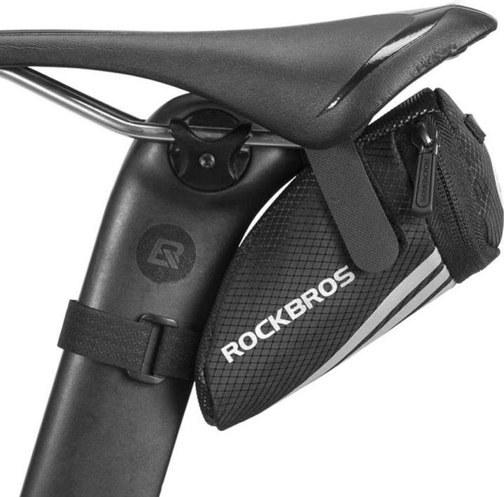 Rockbros C28 bicycle bag under the saddle - black (0.20 l, Rahmentasche)