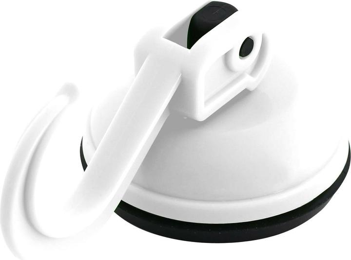 Actual product image Eurotrail Suction cup hook up to 6 kg, White